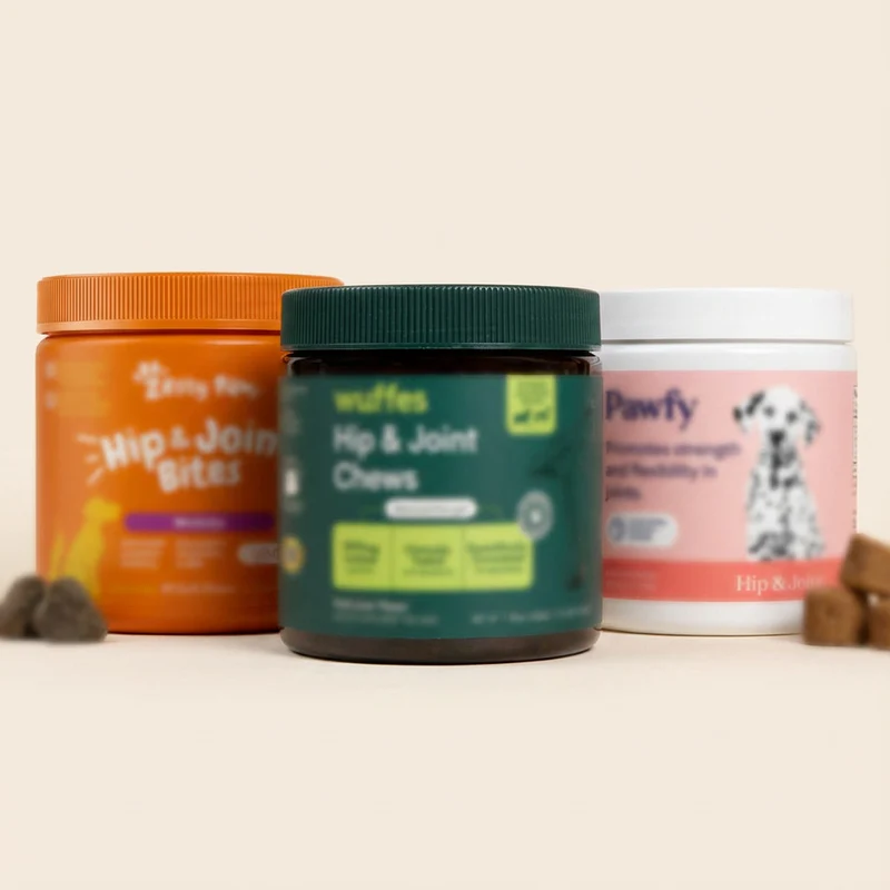 Assorted other joint supplement containers